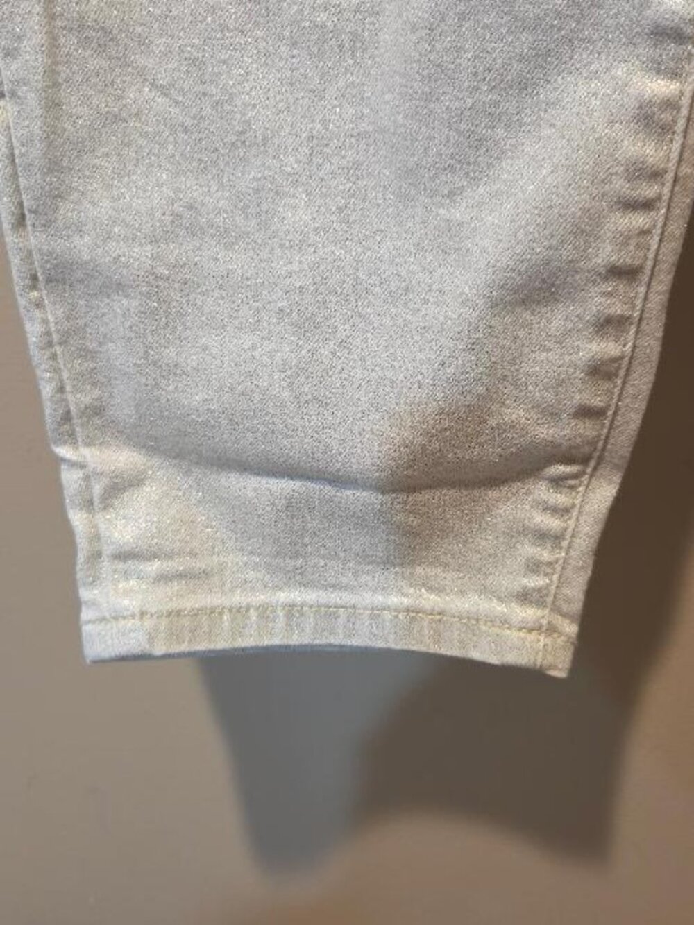 Tommy Bahama Boracay Metallic High-Rise Ankle Jeans - Picture 3 of 9